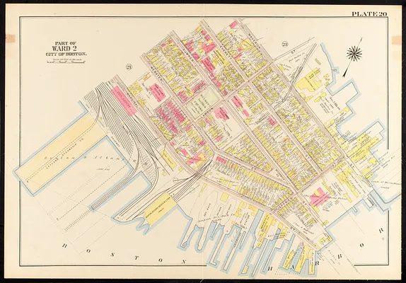Atlas of the city of Boston, Charlestown and East Boston