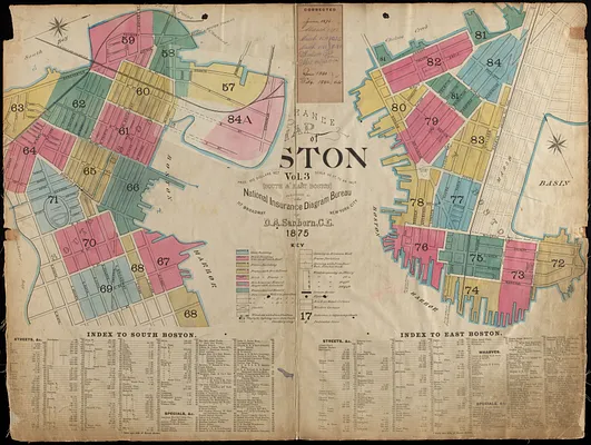 Insurance map of Boston vol. 3 (South & East Boston)