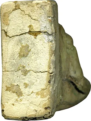 Kneeling Man Holding Dish