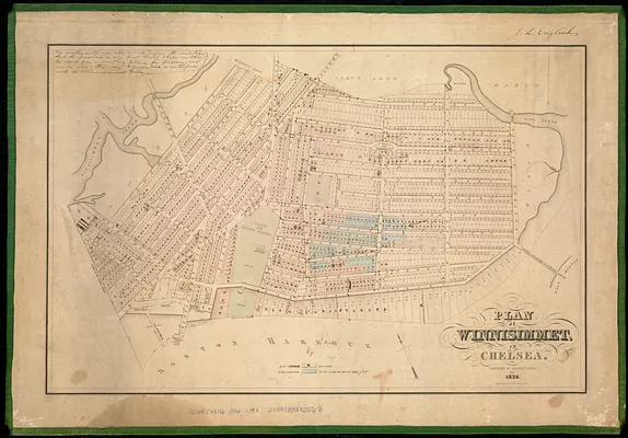 Plan of Winnisimmet, in Chelsea