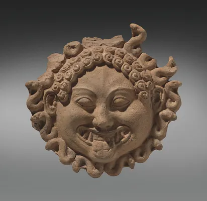 Gorgoneion Antefix (Ornamental Roof Tile)