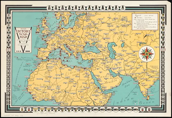 The victory war map