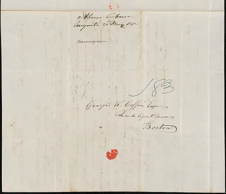 Abner Coburn to George Coffin, 20 May 1842