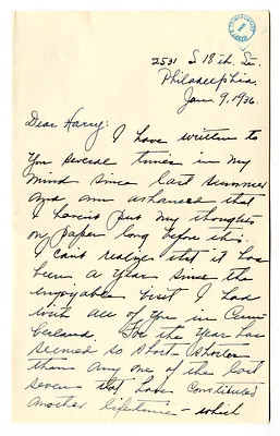 Letter from Myra Hornbuckle to Harry S. Truman
