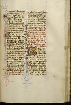 Leaf from Breviary