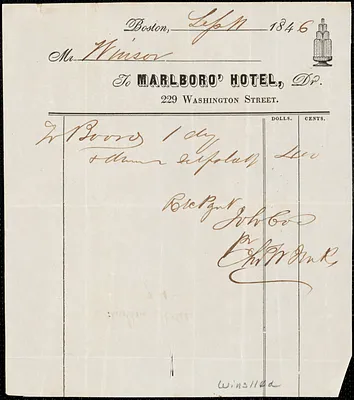 Miscellaneous household receipts