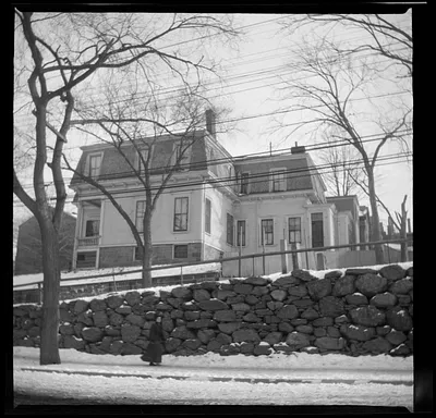 42 Highland Ave. Roxbury, Mass., before alterations, side and rear views