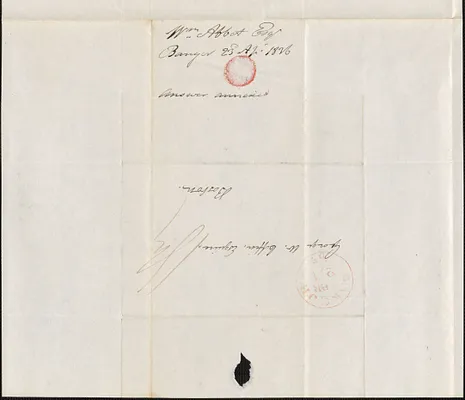 William Abbot to George Coffin, 23 April 1836