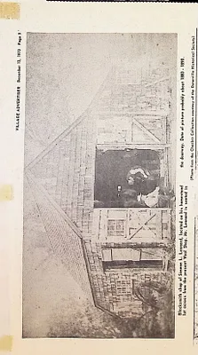 Blacksmith shop of Simeon L. Leonard