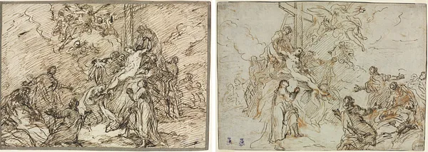 The Deposition (recto) and (verso)