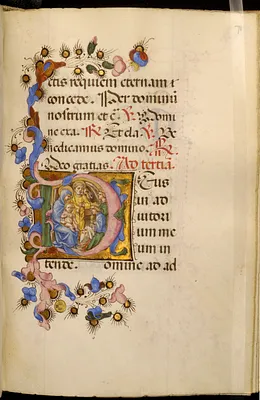 Leaf from Adimari Book of Hours