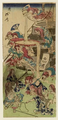 Mythical Shojo at drunken play