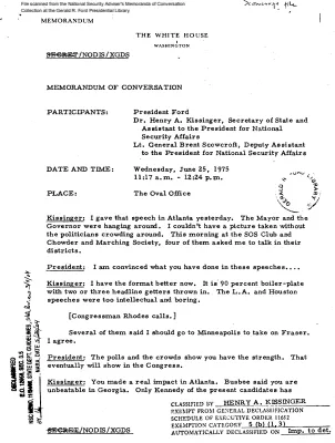 June 25, 1975 - Ford, Kissinger