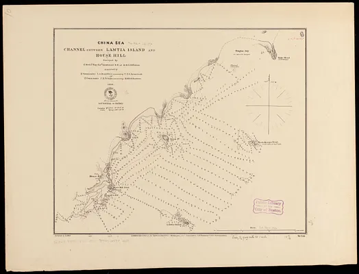 China Sea, channel between Lamtia Island and House Hill
