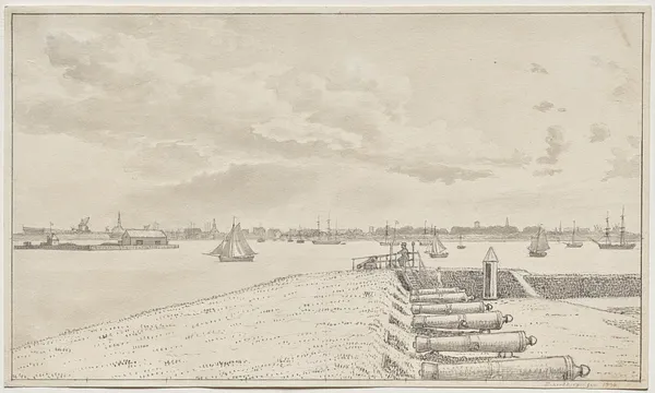 View from the Battery toward the City