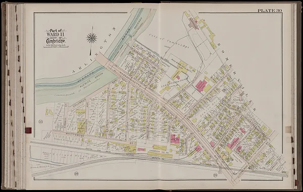 Atlas of the city of Cambridge, Massachusetts