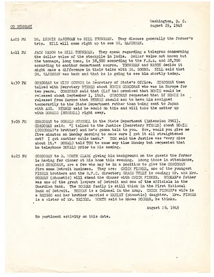 Summaries of Telephone Conversations