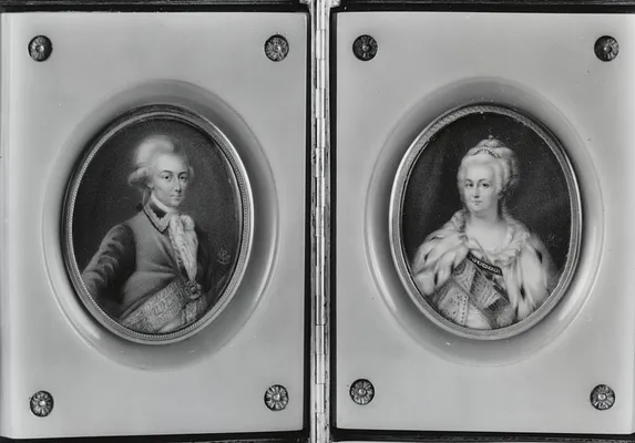 Czarina Catherine II and Count Alexander Lanskoy