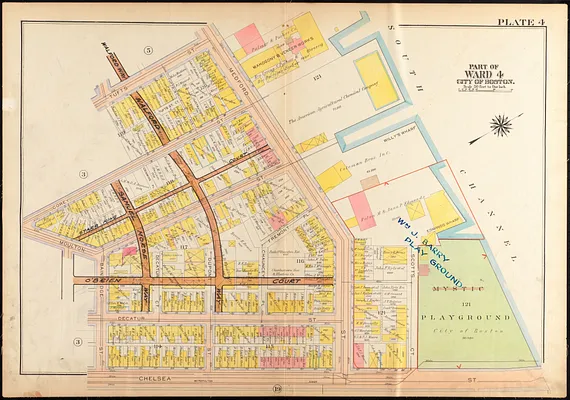Atlas of the city of Boston, Charlestown and East Boston