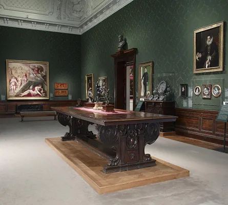 Table with Pedestal Base