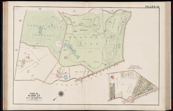Atlas of the city of Boston, West Roxbury : from actual surveys and official plans