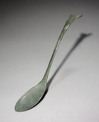 Spoon with Fish-Tail Design