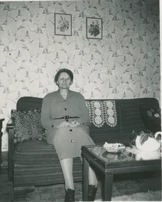 Woman in Living Room, Waterloo, 1951