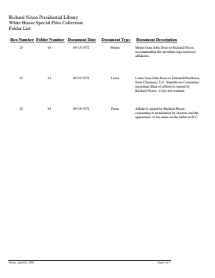 WHSF: Returned, 23-14