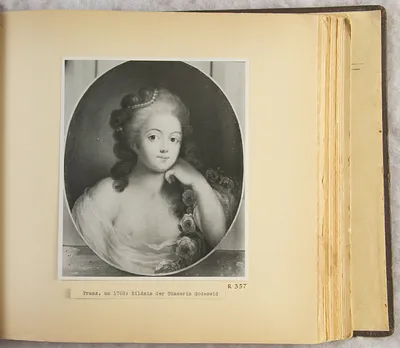 Franz. um 1768: "Bildnis der Taenzerin Godeswid"