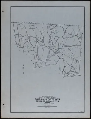 Roads and Waterways Town of Royalston