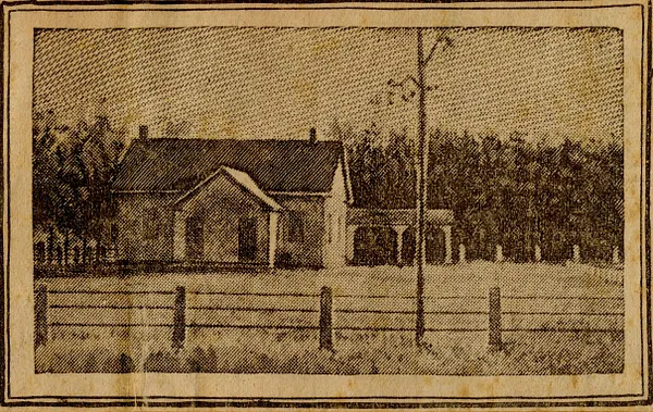 "Quaker relics" Friends Meeting House, South Yarmouth, Mass.