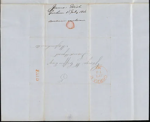 James Irish to George Coffin, 13 July 1846