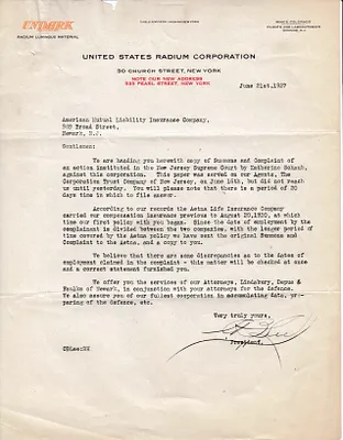 Letters Received, June 21, 1927