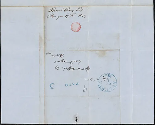 Samuel Cony to George Coffin, 17 February 1849