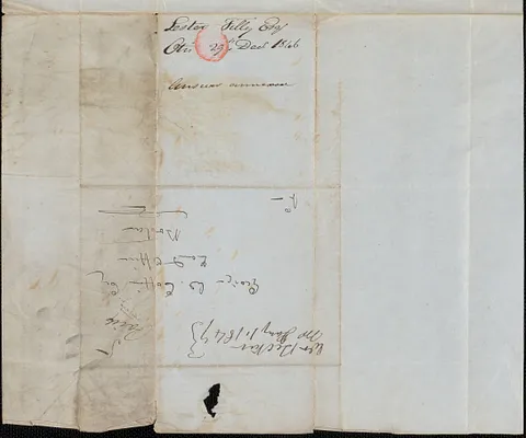 Lester Tilly to George Coffin, 29 December 1846