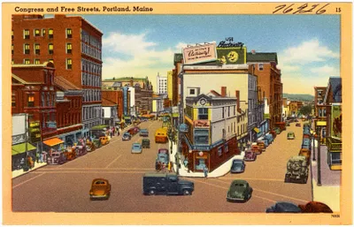 Congress and Free streets, Portland, Maine