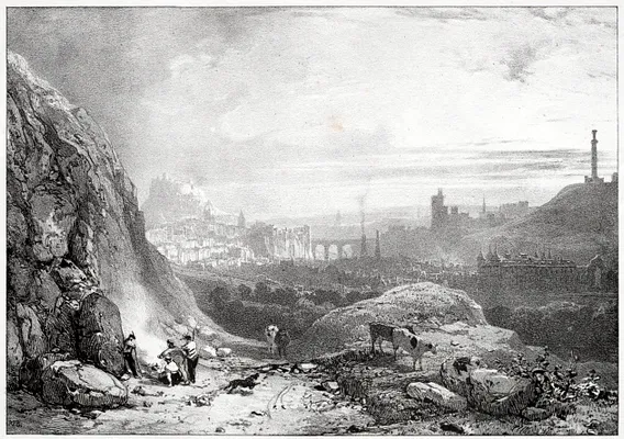 Edinburgh from St. Anthony Chapel