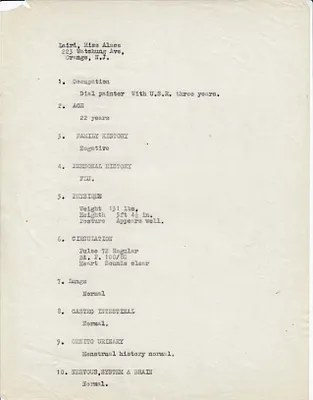Medical Record, June , 1925
