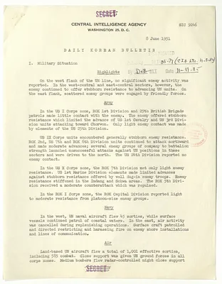 Memorandum, Daily Korean Bulletin