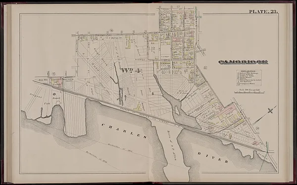 Atlas of the city of Cambridge, Massachusetts