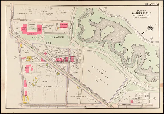 Atlas of the city of Boston, Roxbury