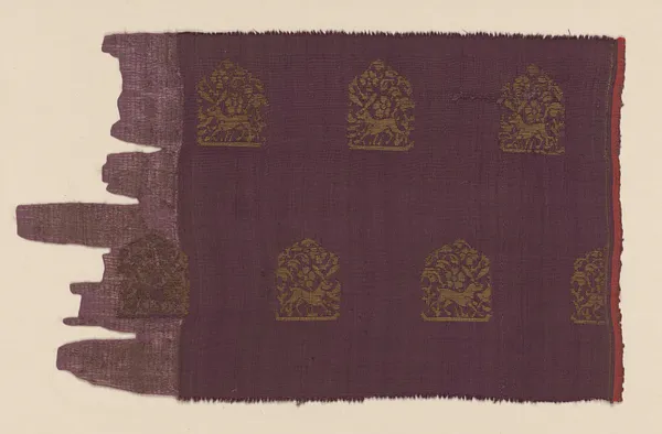 Brocade with Hares