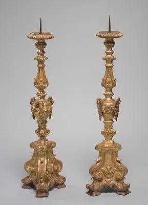 Pair of Candleholders