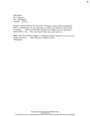 March 3-13, 1969 [1 of 2]