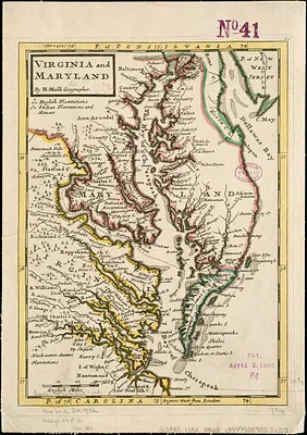 Virginia and Maryland