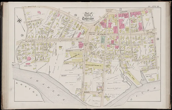 Atlas of the city of Cambridge, Massachusetts