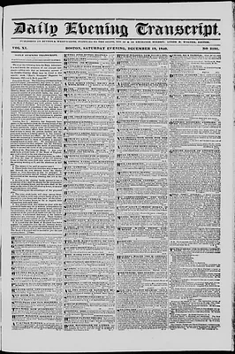 Daily Evening Transcript
