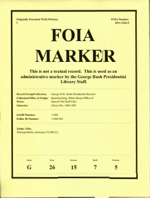 Rheingoldhalle, Germany 5/31/89 [1]