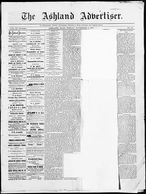 The Ashland Advertiser