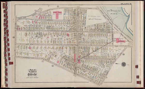Atlas of the city of Cambridge, Massachusetts